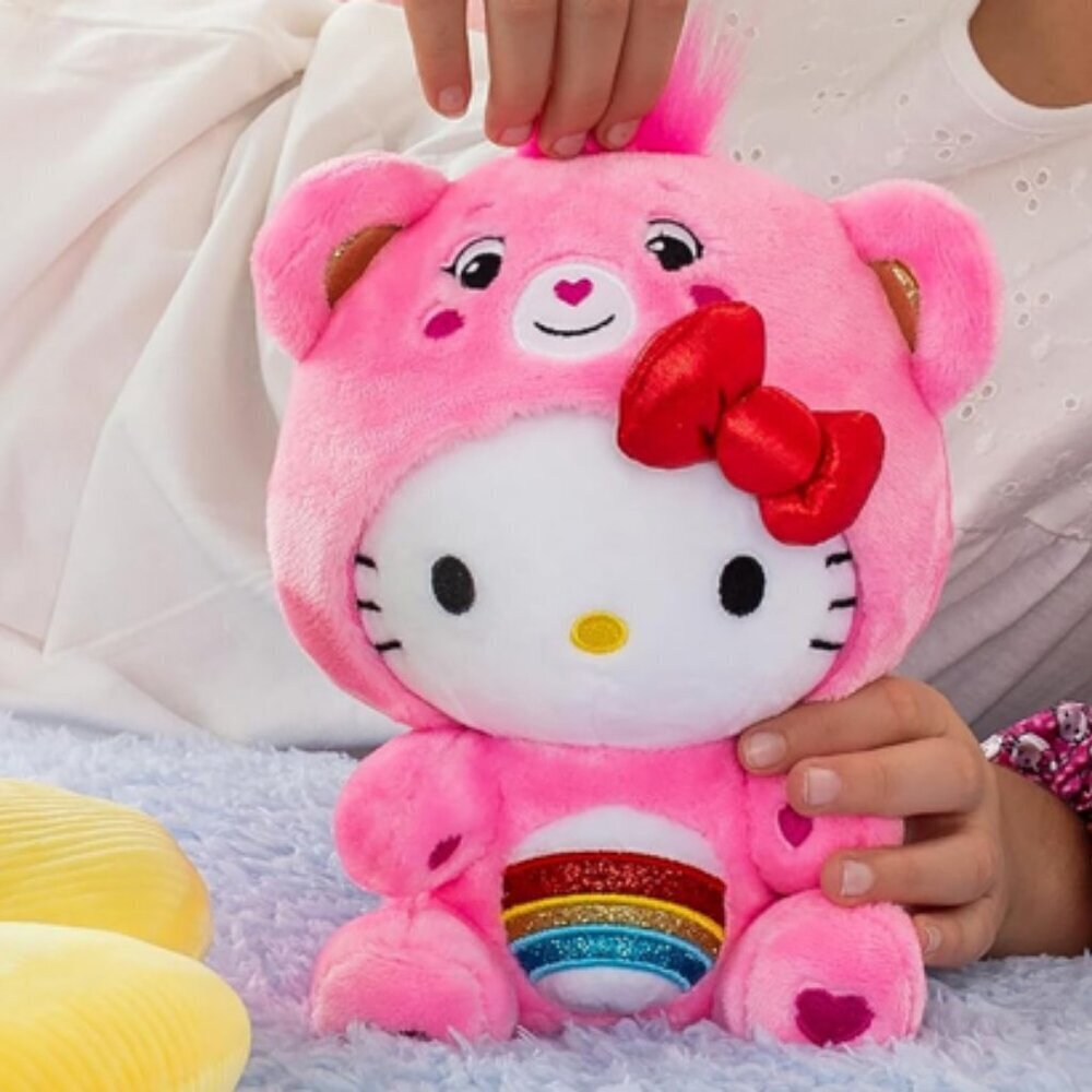 Hello Kitty X Care Bears Plushie Set - Picture 4 of 4